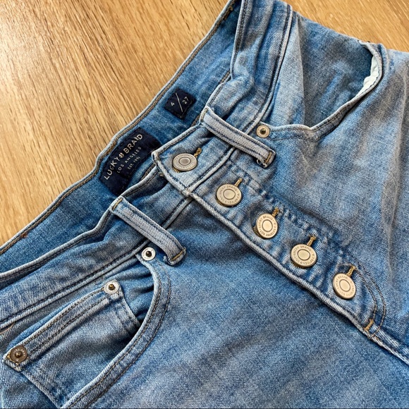 Lucky Brand Bridgette Hi Rise Crop Jeans - Picture 3 of 4